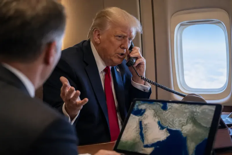 Trump ska fråga Putin om stöd till Iran