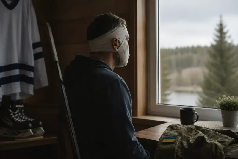Krigsskadan förändrade Olexander Matvijtjuks liv