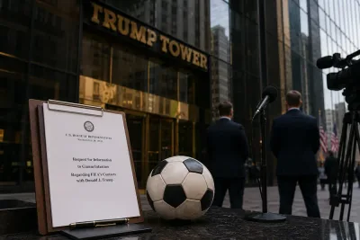 Jamie Raskin kräver svar från Gianni Infantino