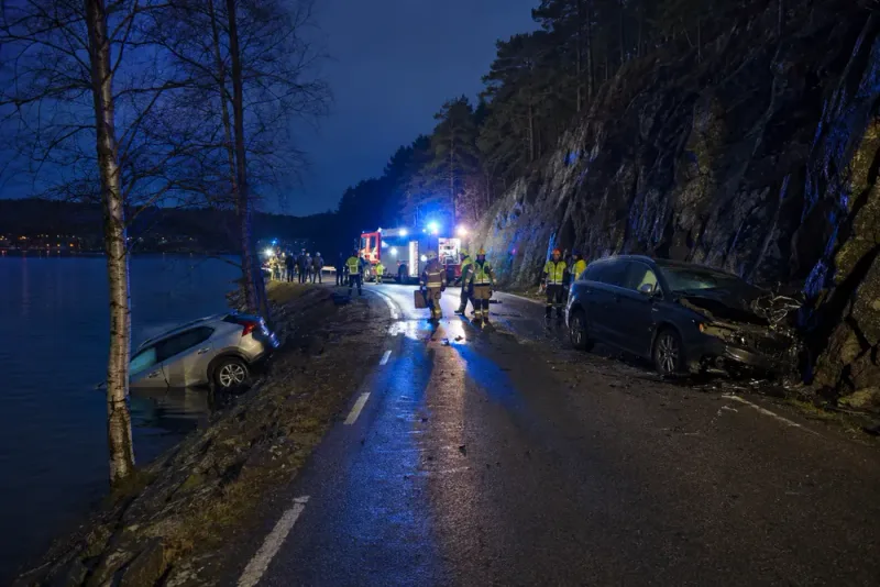 Förare misstänks efter krasch med livshotande skador