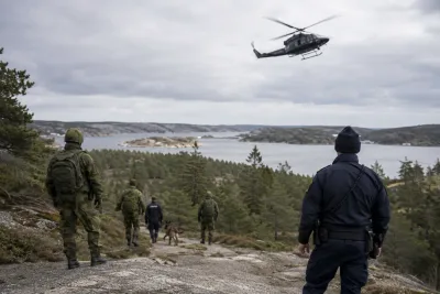 Militär och helikopter söker efter försvunne Leonardo