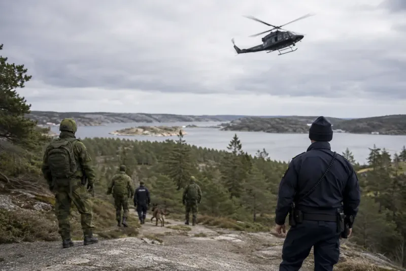 Militär och helikopter söker efter försvunne Leonardo