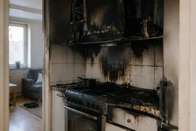 Man döms efter omfattande köksbrand i Göteborg