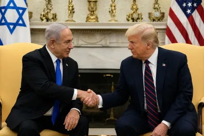 Netanyahu mötte Trump om Iran och säkerhet