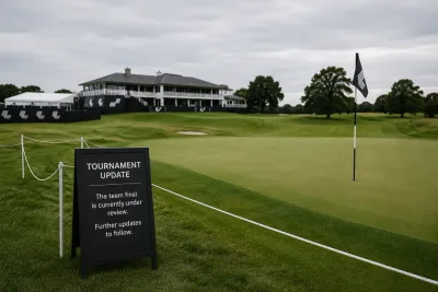 LIV Golfs lagfinal uppges bli inställd