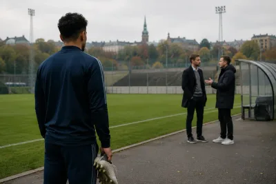 Aziz Harabi för samtal med Djurgården