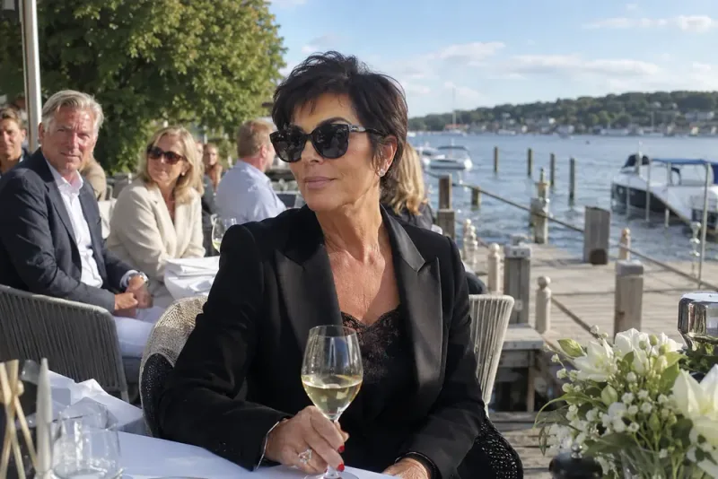 Kris Jenner-dubbelgångare väcker uppmärksamhet i Saltsjöbaden