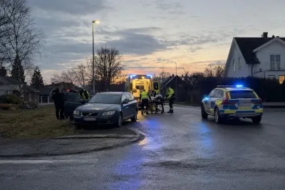Barn under tio påkört – förare gripen