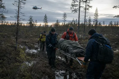 Försvunnen bärplockare hittades svårt nedkyld i skogen