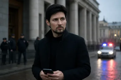 Ryssland terroranklagar Telegramgrundaren Pavel Durov