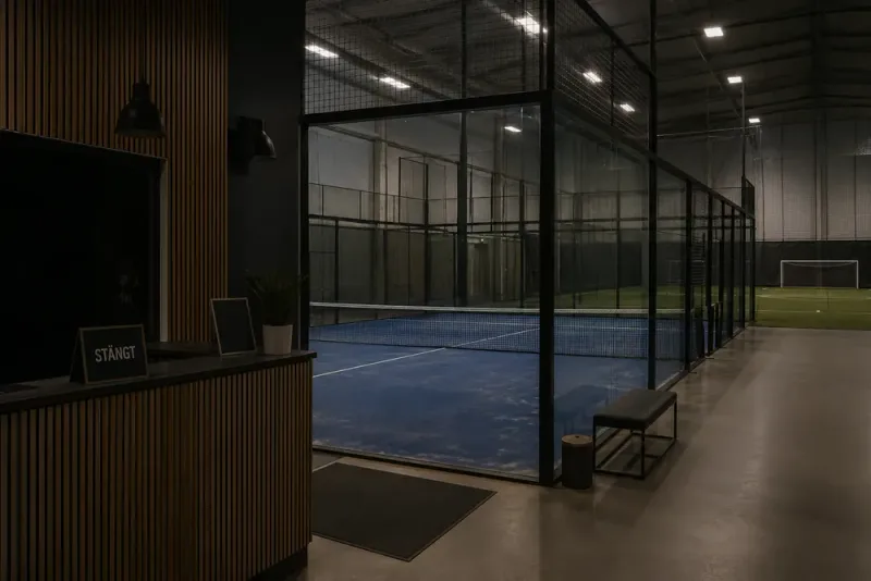 Zlatans padelhall står tom i Örebro