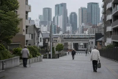 Japans befolkning faller under 120 miljoner