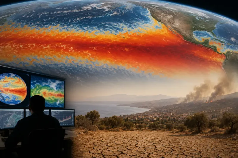 El Niño ökar risken för temperatur över två grader