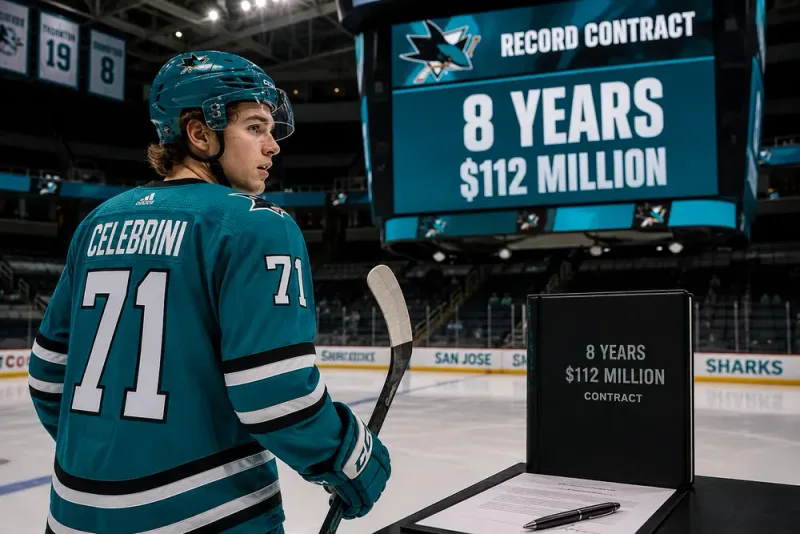 Macklin Celebrini får NHL största lön