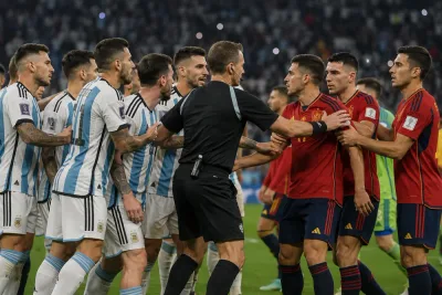 Fyra argentinare kan straffas efter finalbråket
