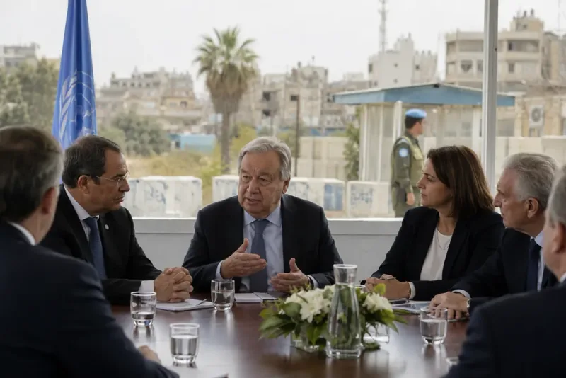 Guterres samlar Cyperns parter till nytt fredsförsök