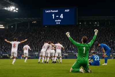 AGF jätteskräll sänkte Lech Poznań