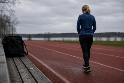 Annemari Sandell berättar om skilsmässan
