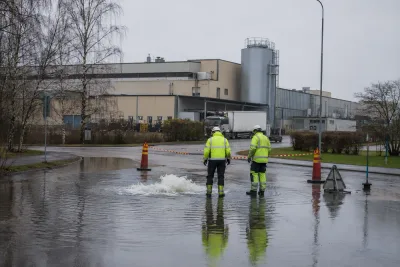 Vattenläcka stoppar Fazers brödproduktion i Eskilstuna