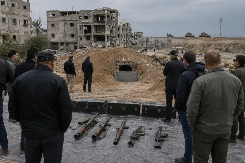 Hamas avväpning möter israeliskt motstånd och olösta frågor