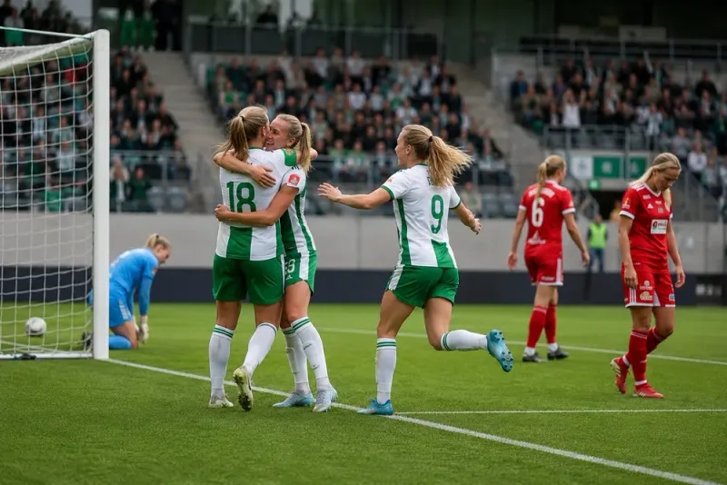 Hammarby körde över Växjö från start