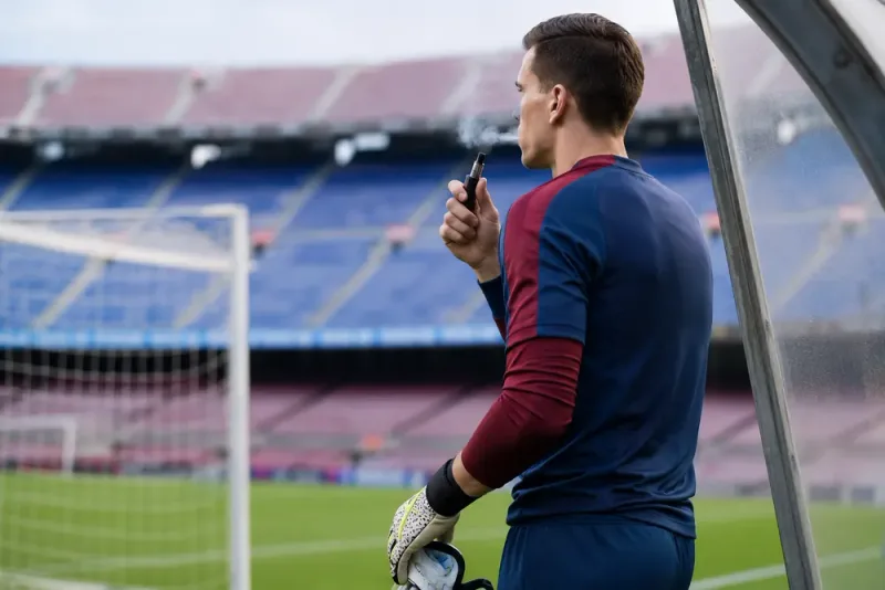 Wojciech Szczęsny har accepterat sitt nikotinberoende