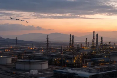 USA och Israel planerar större angrepp mot Irans energi
