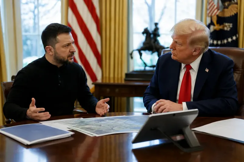 Zelenskyj sökte Trumps stöd för Starlink i Ryssland