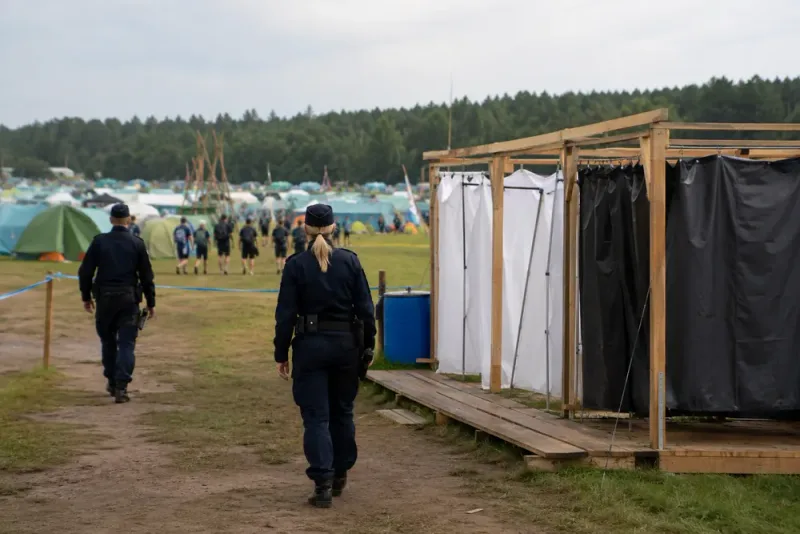 Ett femtontal anmälningar efter smygfotografering på scoutläger