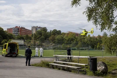 Två gripna efter knivbråk på Sätra idrottsplats