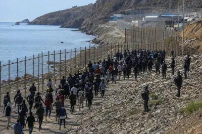 Marocko pekas ut efter massövergången till Ceuta