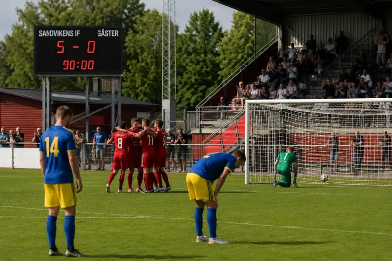 Sandvikens IF sänkte GIF Sundsvall fullständigt