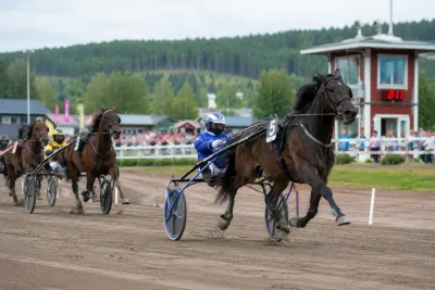 Klack Vidar chockade favoriten i Siljansloppet