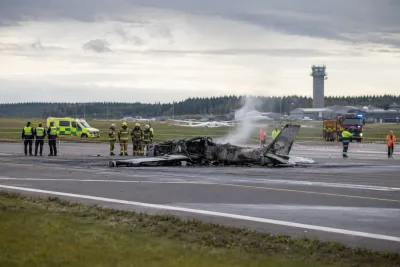 Klubbmedlem omkom när bogserflygplan störtade
