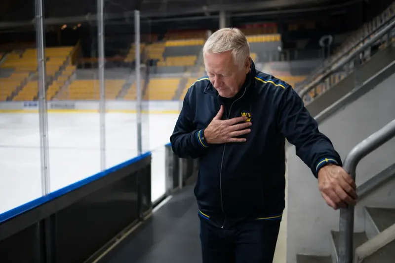 Bengt-Åke Gustafsson berättar om hjärtsvikten