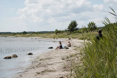 Smygspanare stör unga vid nakenstrand utanför Falkenberg