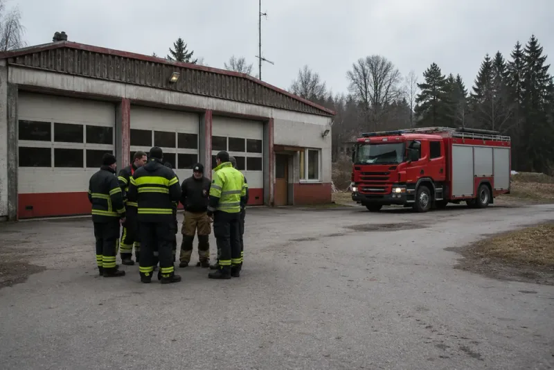 Politiska strider hotar räddningstjänsten i Skinnskatteberg