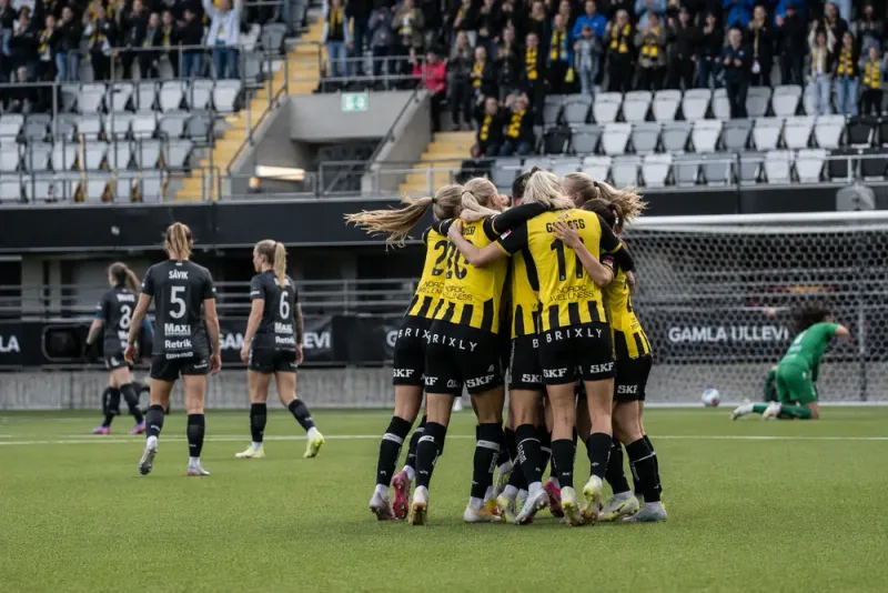 Häcken vann stort efter målexplosion