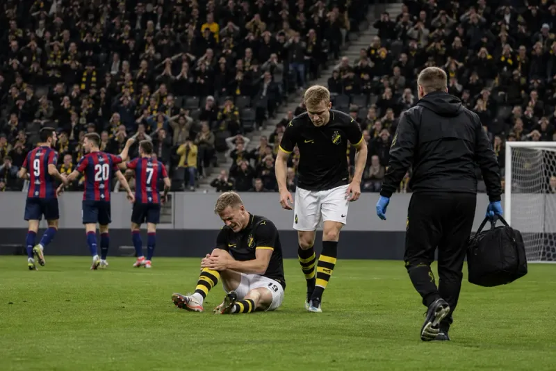 AIK tunga start följdes av skada