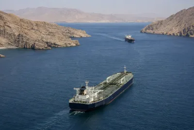 Iran kräver kontroll över sjöleder i Hormuzsundet
