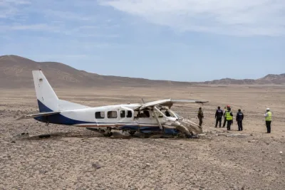 13 döda i turistflygkrasch nära Nascalinjerna