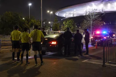 Domare anklagar polis efter Liga MX-match