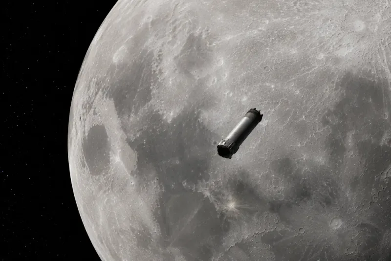 Övergiven SpaceX-raket väntas slå ner på månen
