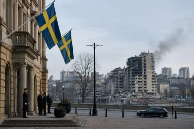 Sverige protesterar mot ryska attacker mot civila