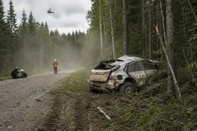 Kartläsaren om skräcksekunderna under Rally Finland