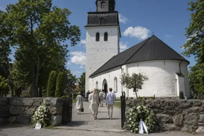 Wilhelm Bergfors begravs i Sigtuna efter Mallorcaolyckan