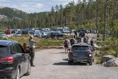 Besökstrycket tvingar Skuleskogen att stänga parkering