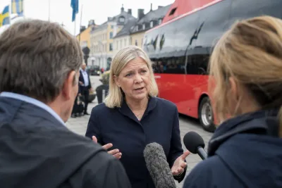 Magdalena Andersson går till angrepp mot Moderaterna