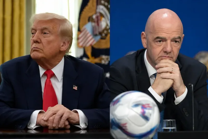 Trump uppges undvika Gianni Infantinos samtal