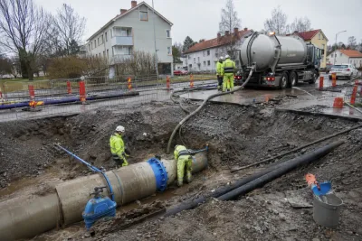 Vattenläckor blottar miljardbehov i Örnsköldsviks VA-nät